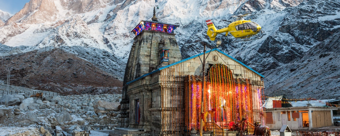 Do Dham Yatra by HELI - Kedarnath & Badrinath